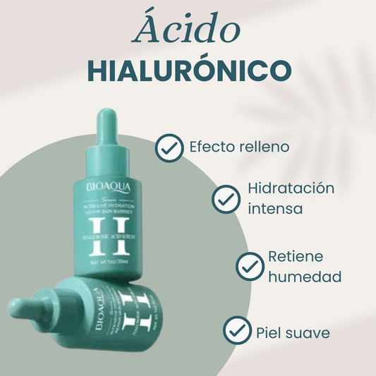 Kit Facial Antiedad Bioaqua (X3 Sérums: Retinol, Vitamina C y Ácido Hialurónico)